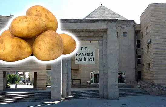 Kayseri'de patates alarmı! Valilik'te dikkat çeken toplantı