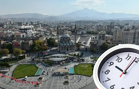 Kayseri'de saatler değişti! 18.30'da kapanacak
