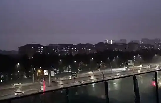 Kayseri'de sağanak başladı, saat kaça kadar sürecek!