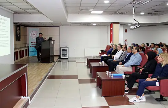 Kayseri'de sağlık personeline yönelik önemli eğitim!