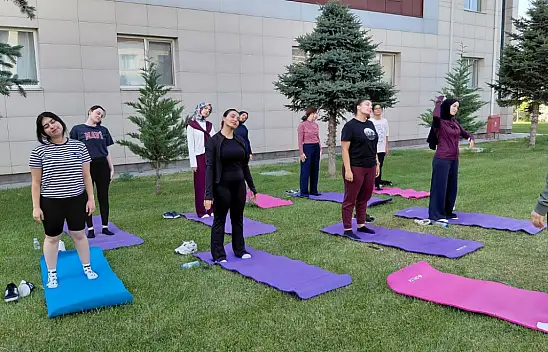 Kayseri'de sağlıklı yaşam için bir araya gelindi