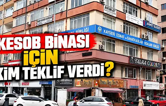 Kayseri'de satışa çıkarılan esnaf birliği binası satıldı mı! Alıcı çıktı mı?