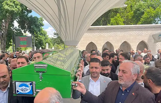 Kayseri'de şehit babasına son görev