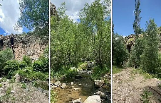 Kayseri'de sıcaktan kaçanların yeni gözdesi