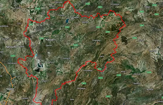 Kayseri'de sınırlar yeniden belirlenecek! Kadastro çalışmaları başlıyor