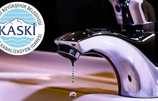Kayseri'de su kesintisi: Sabahtan akşama kadar sürecek!