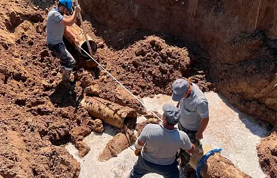 Kayseri'de suların kesildiği ilçede yeni gelişme!