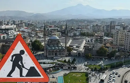Kayseri'de sürücüler dikkat! Yol bir hafta kapalı olacak