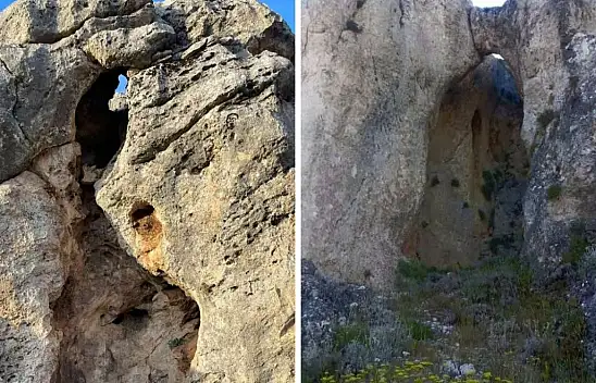 Kayseri'de tarihe damga vuran mağara! Eşkıyalar tarafından kullanıldı