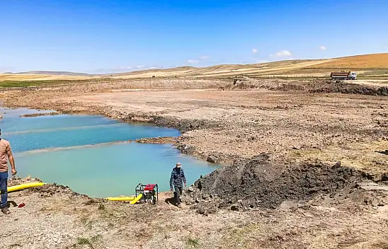 Kayseri'de tarım arazilerine can suyu olacak proje