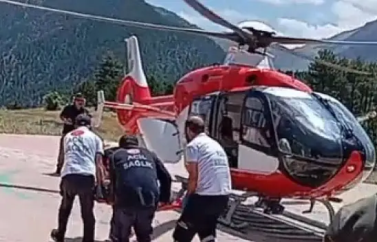 Kayseri'de traktör uçuruma yuvarlandı: 8 kişi...