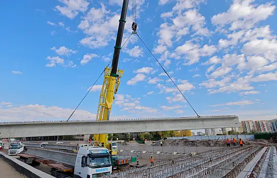 Kayseri'de ulaşıma nefes aldırması hedeflenen projede son durum!