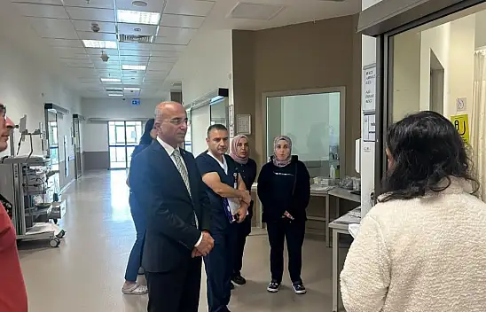 Kayseri'de vefa ziyareti: Aşkın Genç'ten Alçı'ya ziyaret