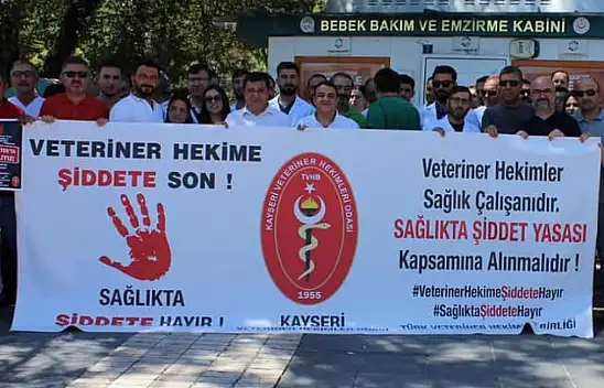 Kayseri'de Veterinerlere saldırı!