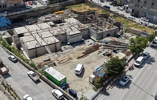 Kayseri'de yapılan 92 milyonluk yeni binanın son hali ortaya çıktı