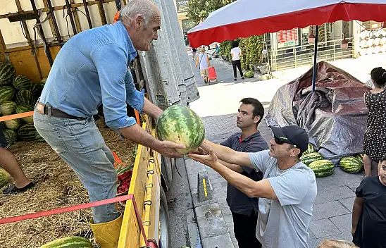 Kayseri'de yarın bedava kavun karpuz dağıtılacak!