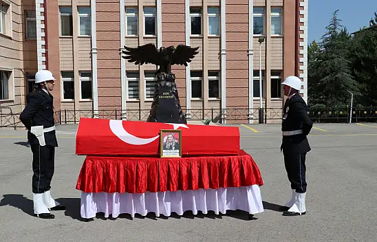 Kayseri'de yaşamını yitiren başkomiser memleketine uğurlandı