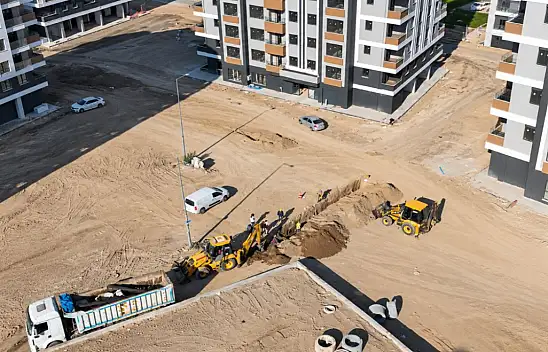 Kayseri'de yeni yerleşim alanlarının altyapısı güçlendiriliyor!