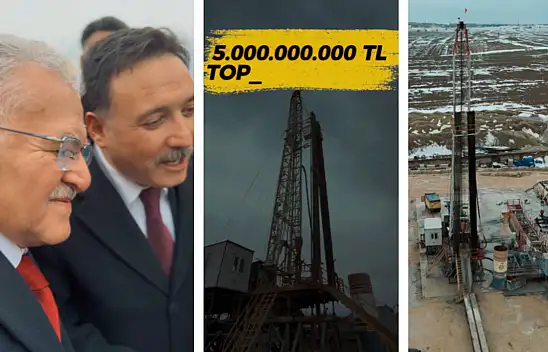 Kayseri'de yer altından bereket fışkırdı...