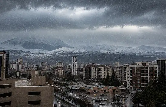 Kayseri'de yıllardır görülmeyen tablo! Meteoroloji verileri ortaya koydu