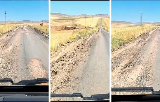 Kayseri'de yol isyanı: Köyümüze gelecekler çekiniyor!