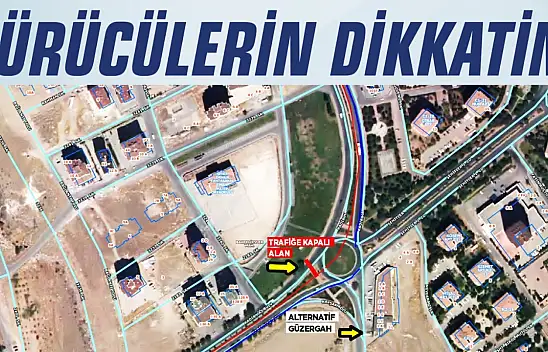 Kayseri'de yol kapatma duyurusu! Aracınızla oradan gitmeyin