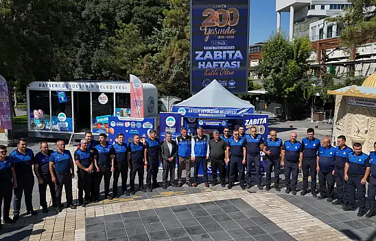Kayseri'de Zabıta Haftası'na özel buluşma gerçekleştirildi!