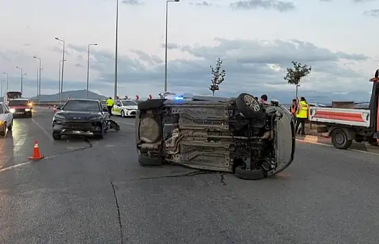 Kayseri'de zincirleme trafik kazası: 4 yaralı