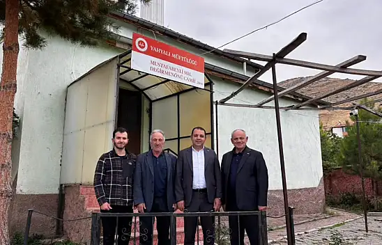 Kayseri'deki camide çalışmalar tamamlandı! Başkan yerinde inceledi