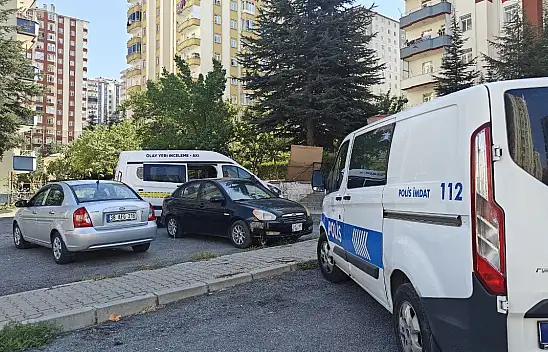 Kayseri'deki o bina sakinleri korku dolu anlar yaşadı! Bina görevlisini bakın nasıl gördüler