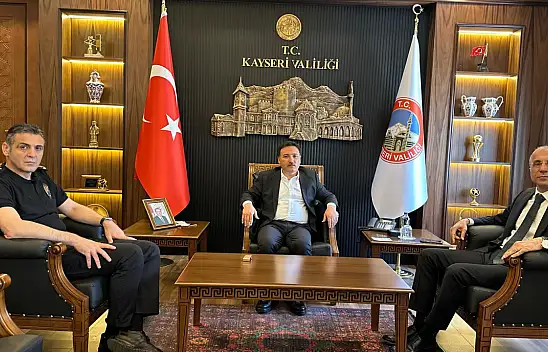 Kayseri'deki olayla ilgili Valilik'te dikkat çeken görüşme