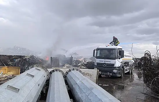 Kayseri'deki OSB'de yangın!