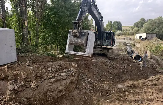 Kayseri'deki riskli bölgede çalışma başlatıldı