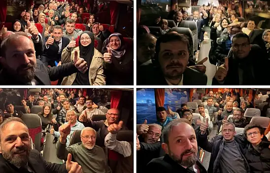 Kayseri'den bin 500 kişi gece yola çıktı! Ankara'ya bakın neden gittiler?