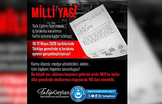 Kayseri'den milli yas talebi!