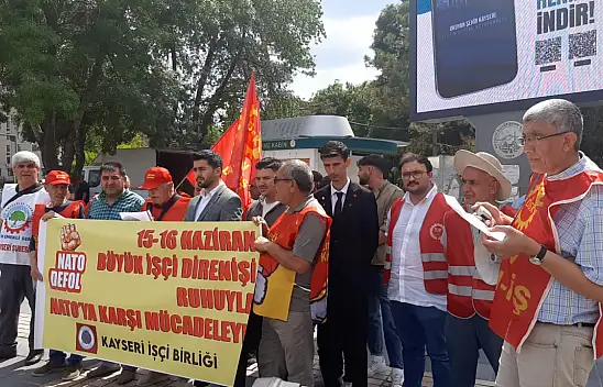 Kayseri'den NATO zirvesine tepki
