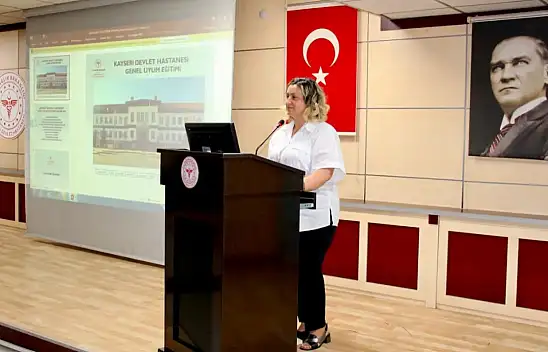 Kayseri Devlet Hastanesi'nde eğitim