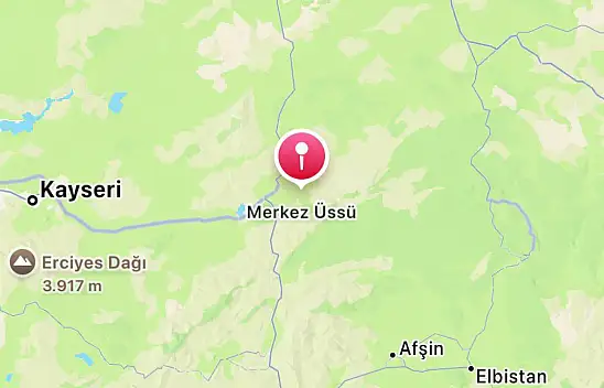Kayseri gece ve sabah saatlerinde yine sallandı!