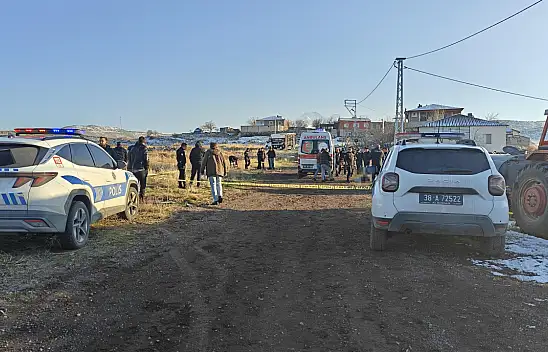 Kayseri Hacılar'da cinayet! 1 ölü 2 yaralı