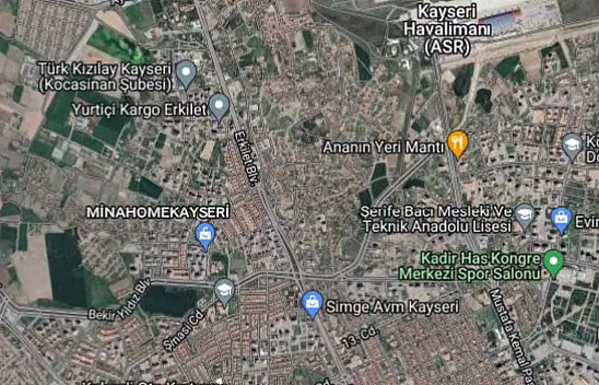 Kayseri havaalanı yakınında deprem!