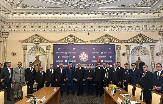 Kayseri heyeti Azerbaycan'da...