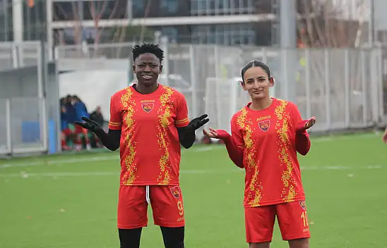 Kayseri Kadın Futbol Kulübü'nde oyuncu 5 gole imza attı!