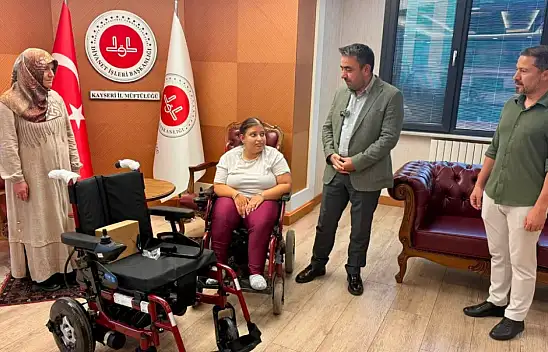 Kayseri Müftülüğü'nden gönüllere dokunan destek