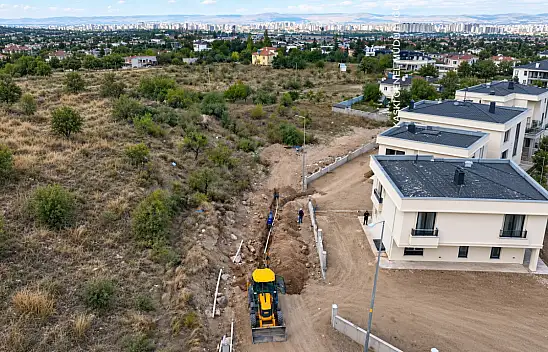 Kayseri'nin büyüyen mahallesinde yeni evler için çalışma!