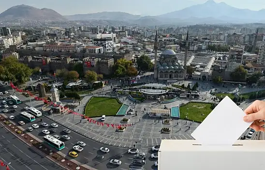Kayseri'nin dört ilçesinde sandıklar kuruldu! Seçim yapılacak