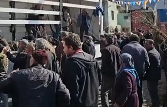 Kayseri'nin en zengin mahallesinde yaşandı