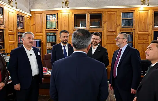 Kayseri'nin hafızası burada saklanıyor! Binlerce esere protokol ziyareti