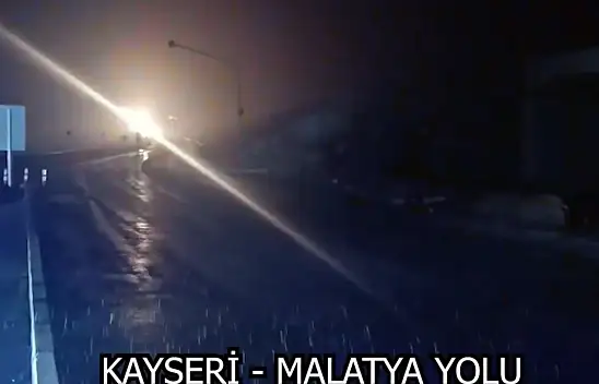 Kayseri'nin hangi yollarında kar yağışı var?