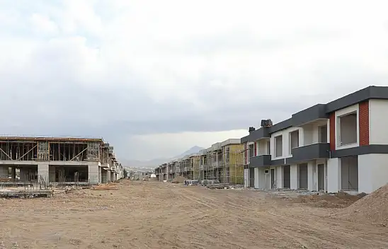 Kayseri'nin ilk yatay mimarisi hızla yükseliyor