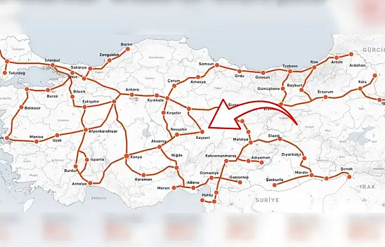 Kayseri'nin kaderi 2028'de değişecek! Edirne'den Kars'a uzanıyor